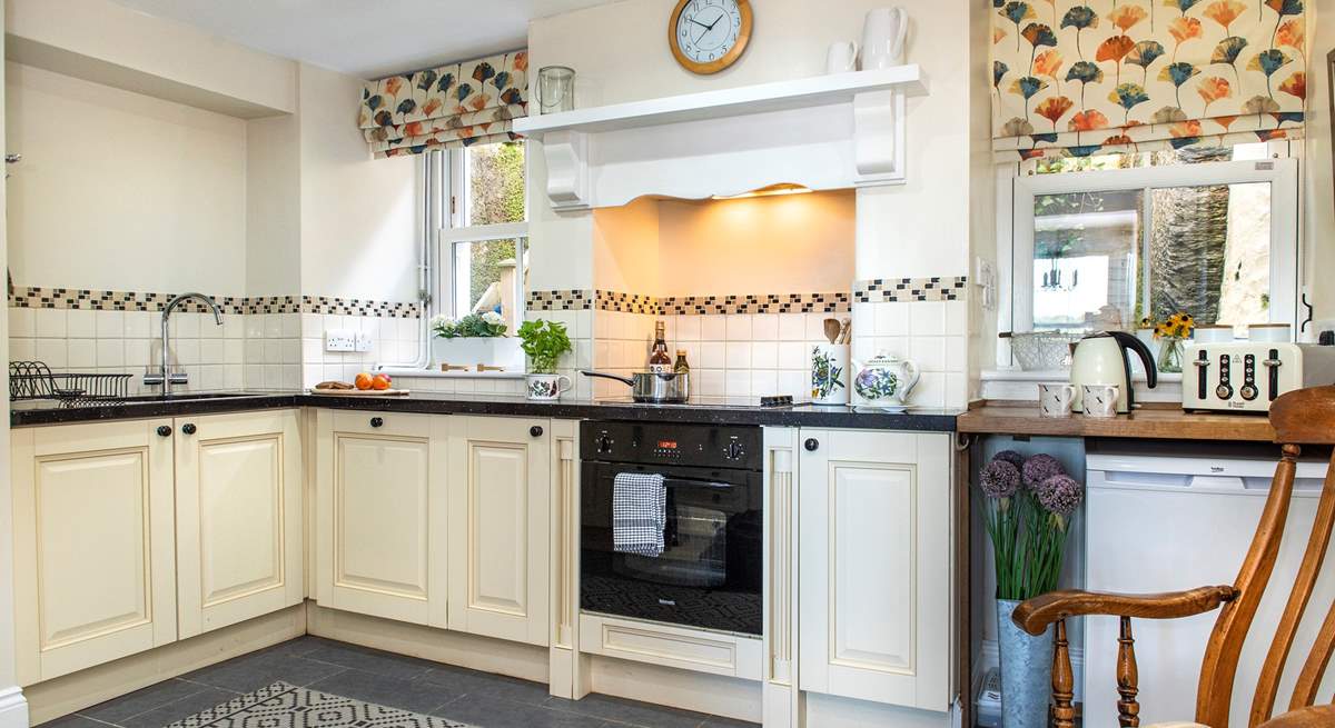 A lovely spacious kitchen awaits