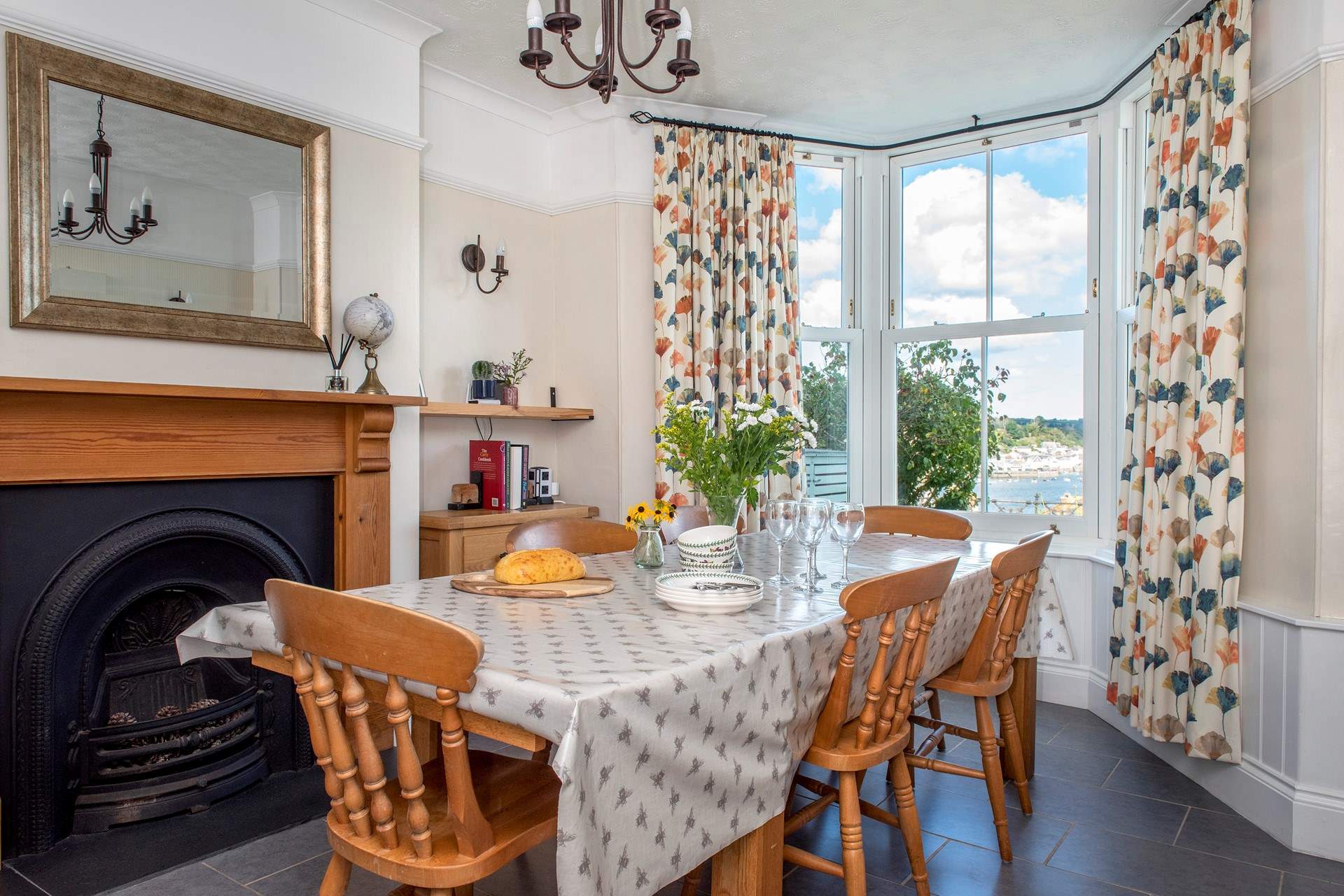 Mealtimes will be a real treat with such a stunning backdrop