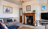 The wood-burner makes this an ideal retreat all year round. - Thumbnail Image