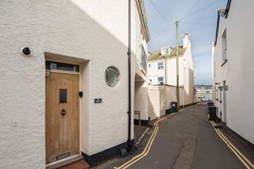 The Salty is literally a hop, skip and a jump from the beach and waterside.