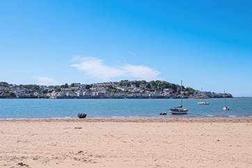 The sandy beach at Appledore is delightful.