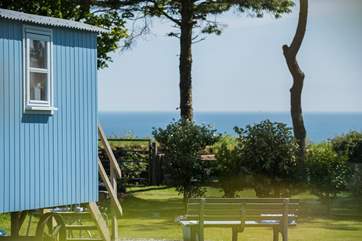 This is truly your view and in 15 minutes you can be on the beach!