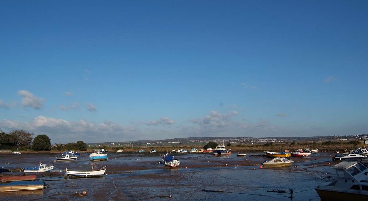 Cockwood harbour is just down the road.