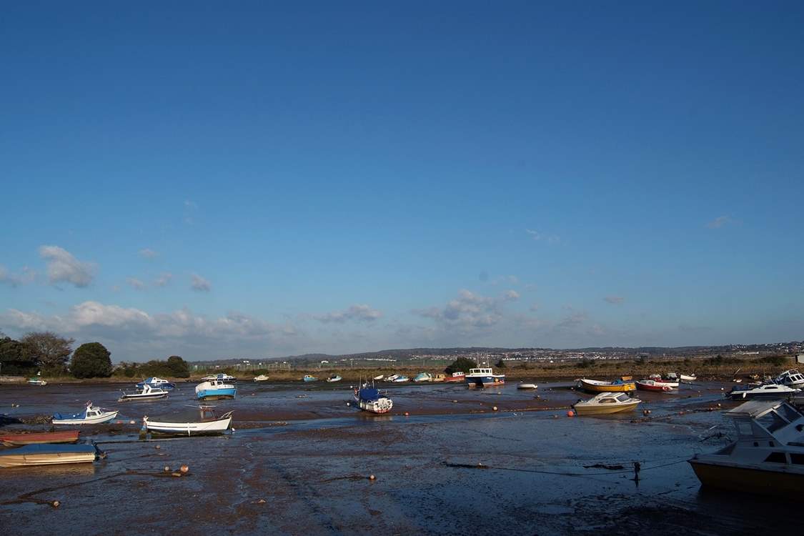 Cockwood harbour is just down the road.
