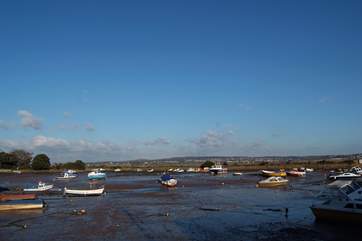 Cockwood harbour is just down the road.