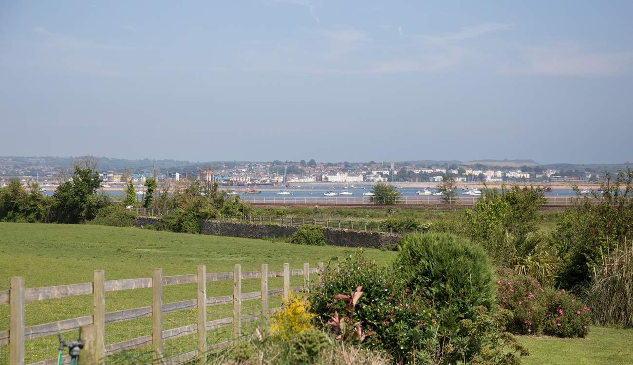 The view from the drive up to the cottage.