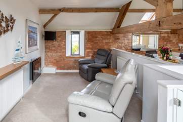 The sitting-room.