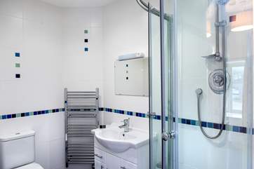 The en suite shower-room in the master bedroom (Bedroom 1).