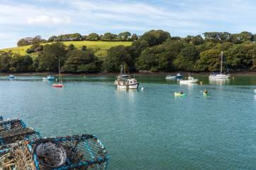 The views from Mylor Harbour over the water are gorgeous, perhaps take the walk around the headland to Flushing.