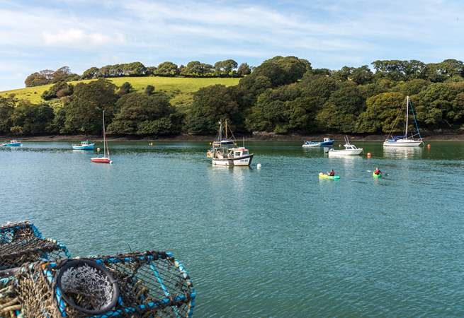 The views from Mylor Harbour over the water are gorgeous, perhaps take the walk around the headland to Flushing. 