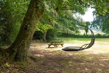 Take a picnic or relax on the hammock in the lower meadow, it's such a beautiful setting.