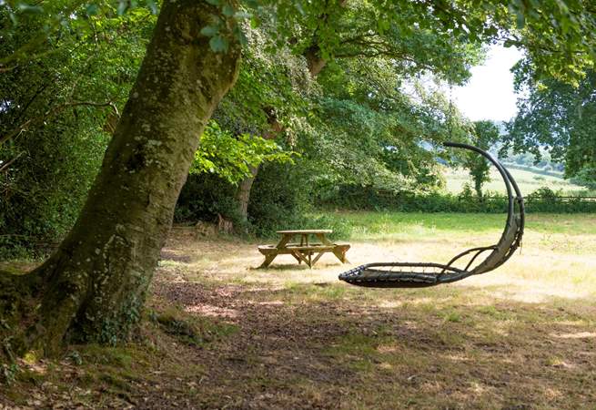 Take a picnic or relax on the hammock in the lower meadow, it's such a beautiful setting.