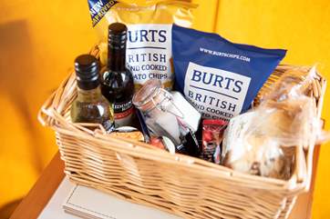 The owner kindly provides a wonderful hamper for guests that are staying 7 nights or more.