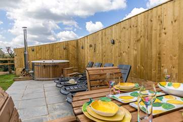 The excellent outside spaces have everything you'll need to unwind.