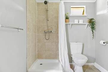 Refresh yourself in the excellent shower-room.