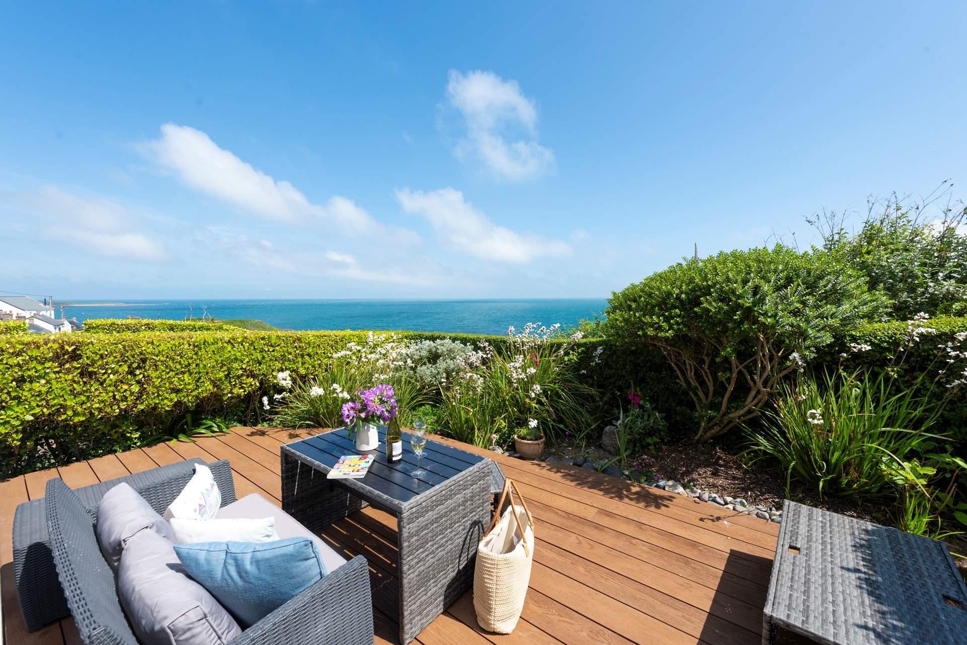 The views from 76 Degrees Blue are fabulous.