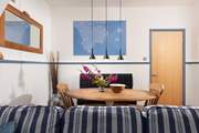 The dining-area, perfect for holiday suppers.