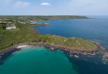 The gorgeous headland looking across to Coverack.