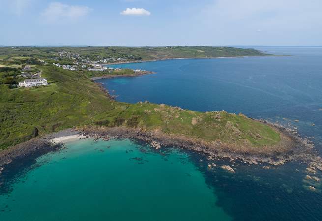 The gorgeous headland looking across to Coverack.