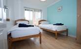 The ground floor twin bedroom. - Thumbnail Image