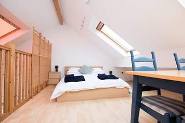The second floor double bedroom.