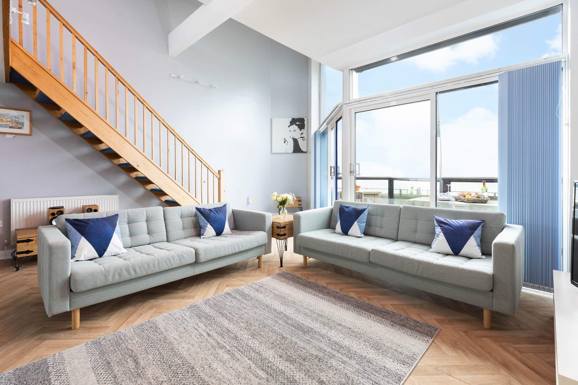 Throw open the doors and let the sea air fill the home.