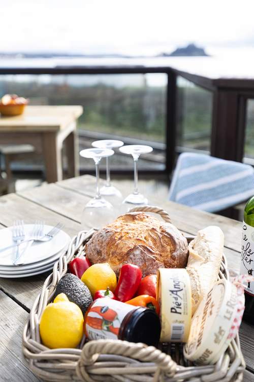 Share some happy holiday memories on the terrace whilst admiring the view.