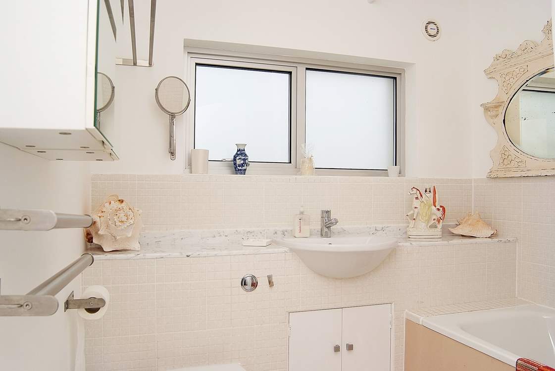 The family bathroom.