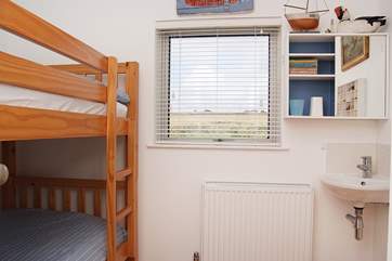 Bedroom 4, the bunk-room.
