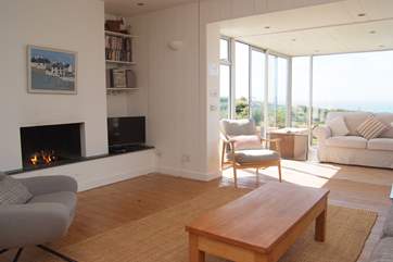 Plenty of space in which to relax. Please note from 2022 the open fire will be ornamental only.