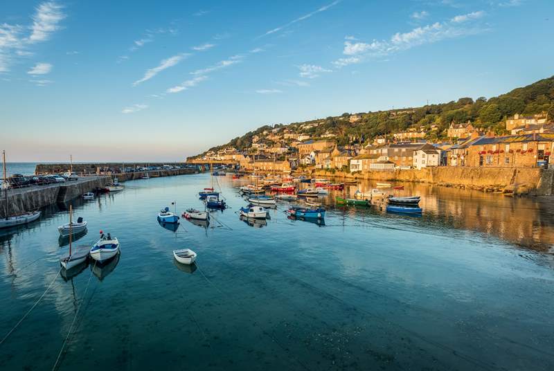 A trip to Mousehole just seven miles away is the perfect way to spend a day.
