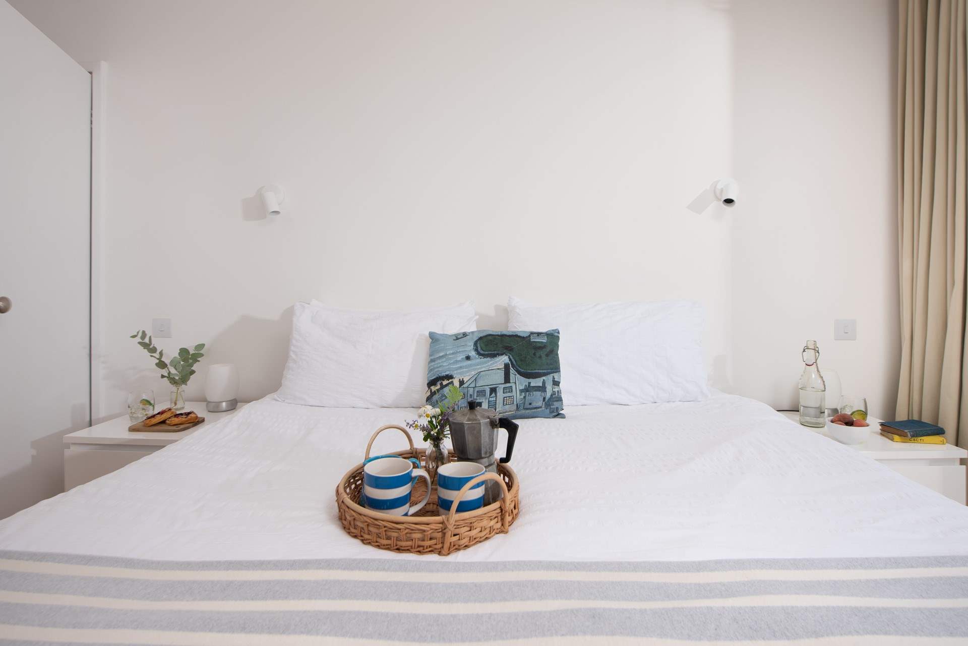 Enjoy breakfast in bed.