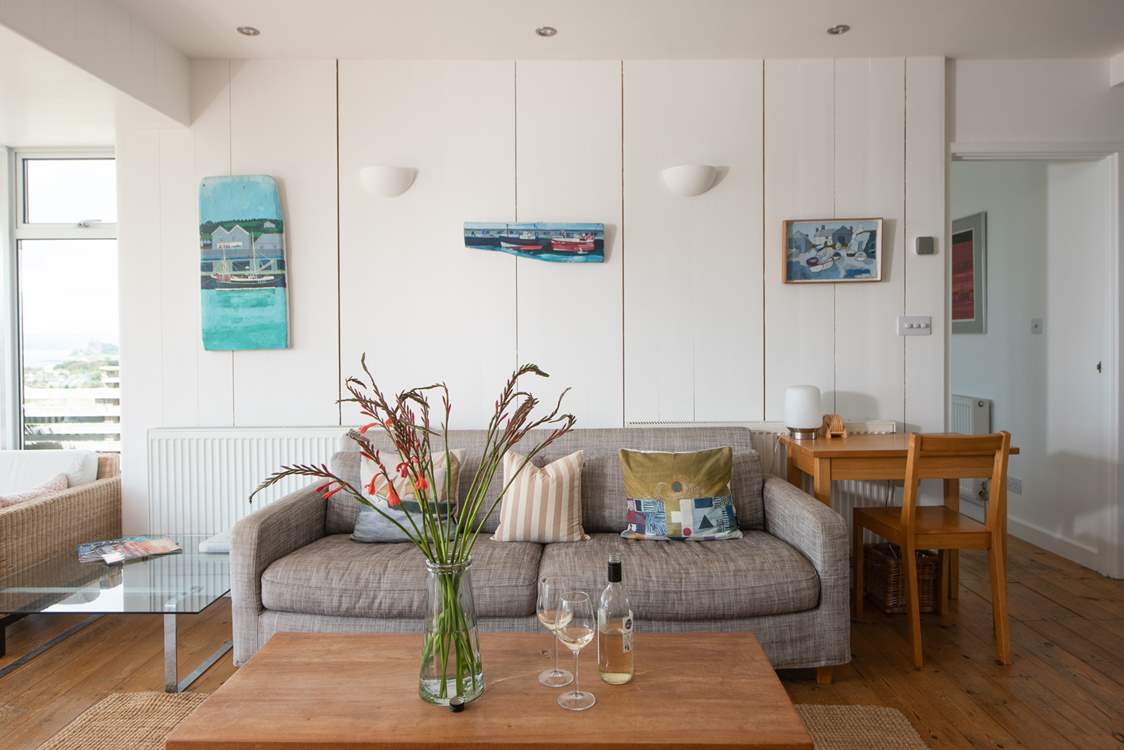 Blue Seas is light, bright and stylish.
