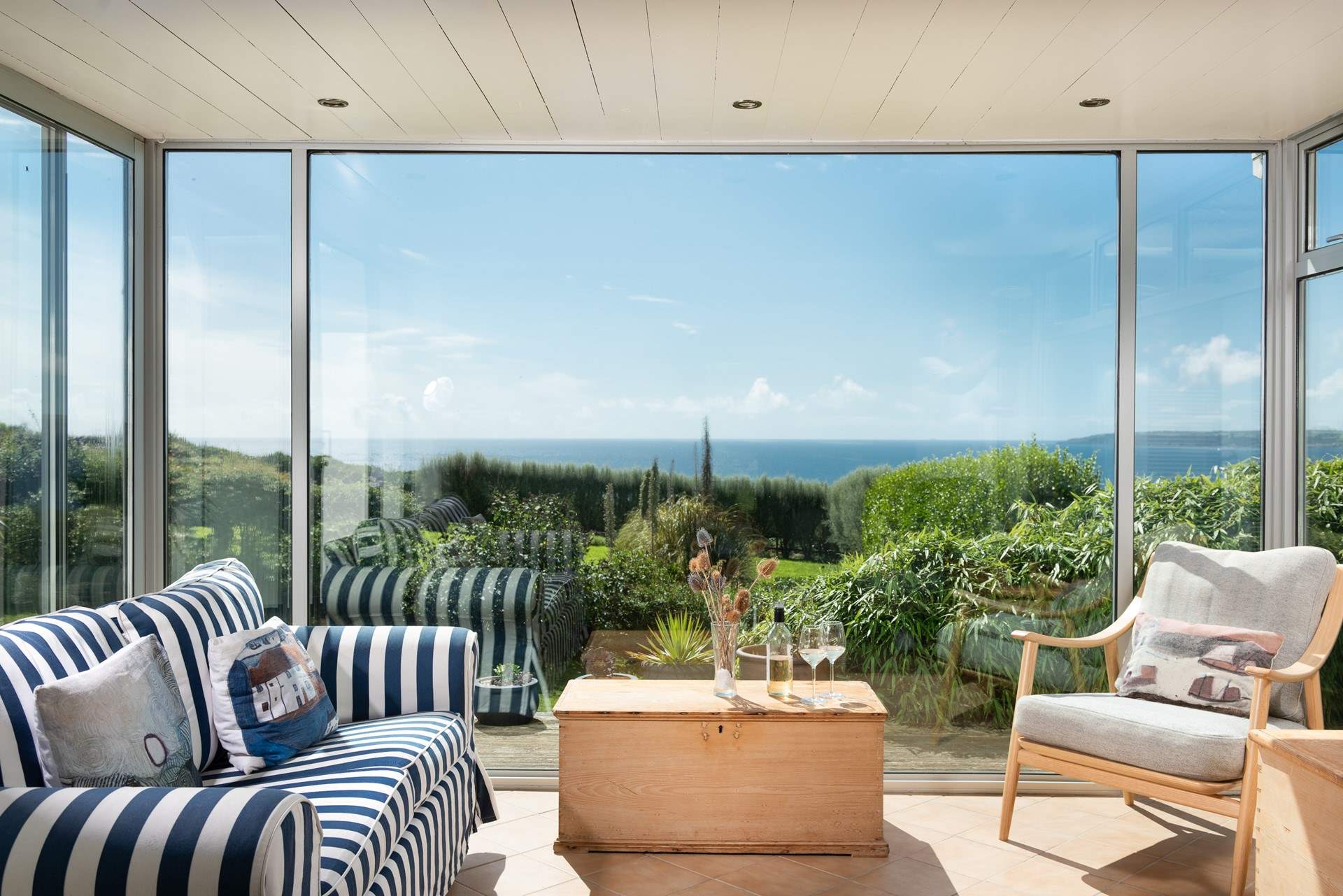 Relax and enjoy the ever changing vista. 