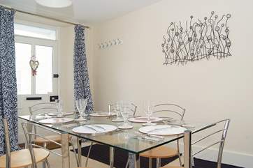 The dining-area.
