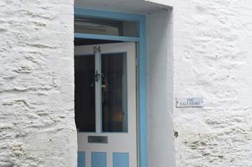 The front door at The Salt Store.