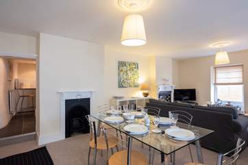 The dining-area.