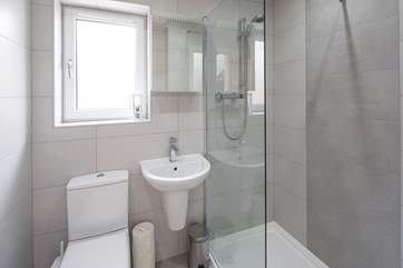 The shower-room on the ground floor.