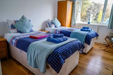 Bedroom 1 on the ground floor is a great size for children or grandparents situated next to a shower room and on the same level as the front door and open plan living area offering great access.