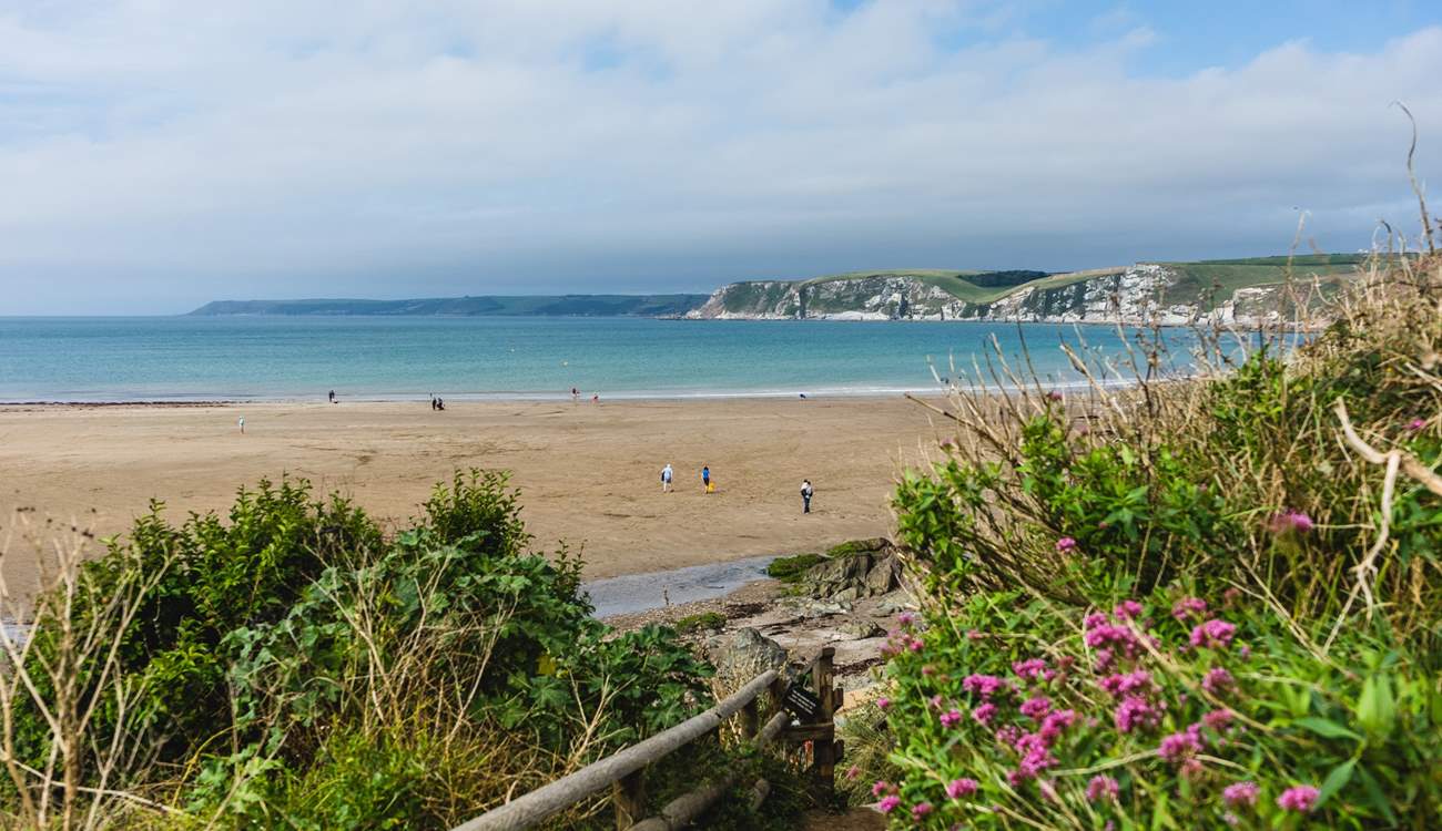 The south coast is home to some stunning beaches.