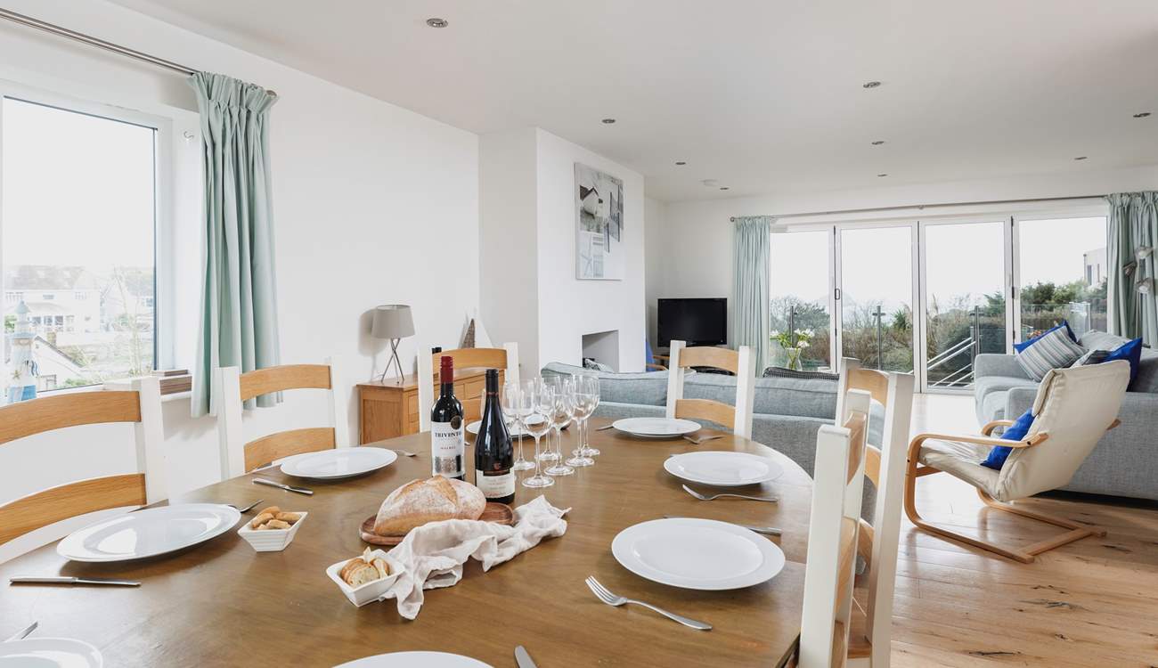 Enjoy the fabulous views whilst you dine.