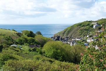 The view from the decking is breathtaking.