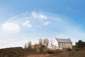 Sea View is the cottage on the left as seen from down the hill in Cadgwith, there is also a little village shop up in the hamlet of Ruan Minor a few minutes' walk from the cottage.