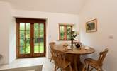 A lovely outlook from the dining-table. - Thumbnail Image