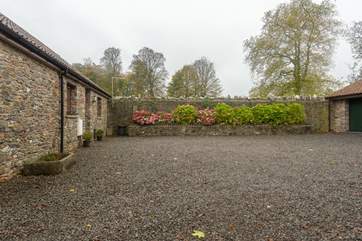 Plenty of private parking.