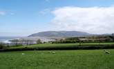 This is a view of Exmoor meeting the coast near Porlock. - Thumbnail Image