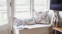 Take a spot in the window and watch the wildlife.