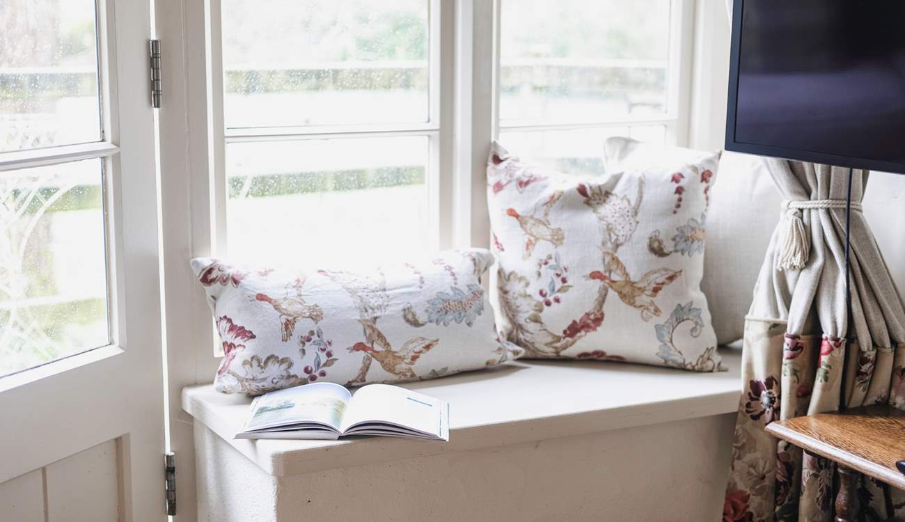 Take a spot in the window and watch the wildlife.