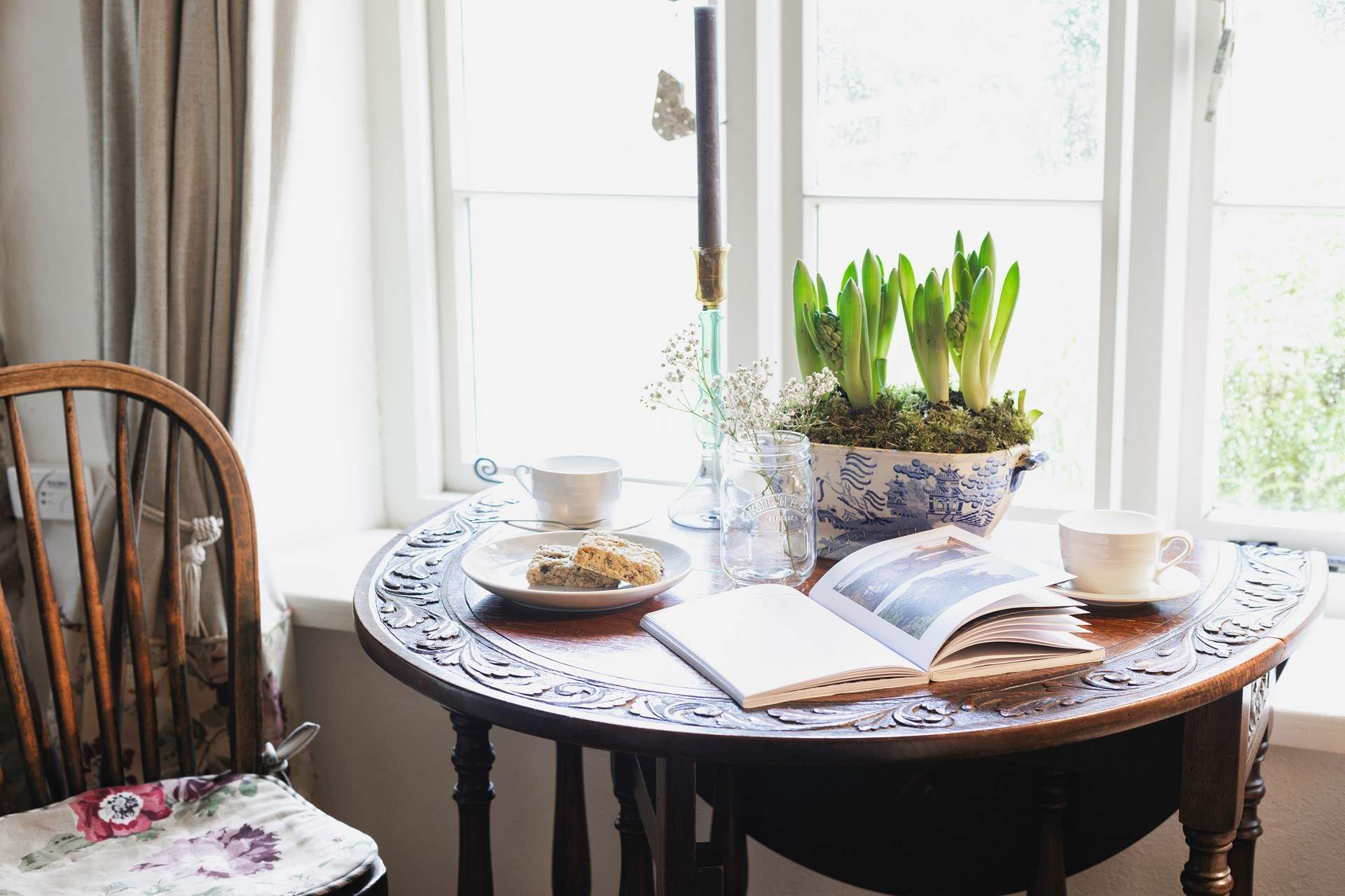 Bring a book to enjoy.