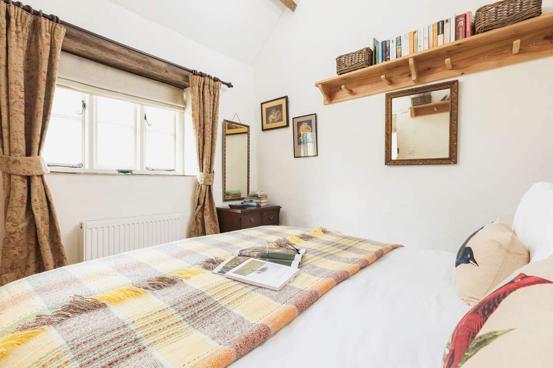 This room also looks out over the garden.